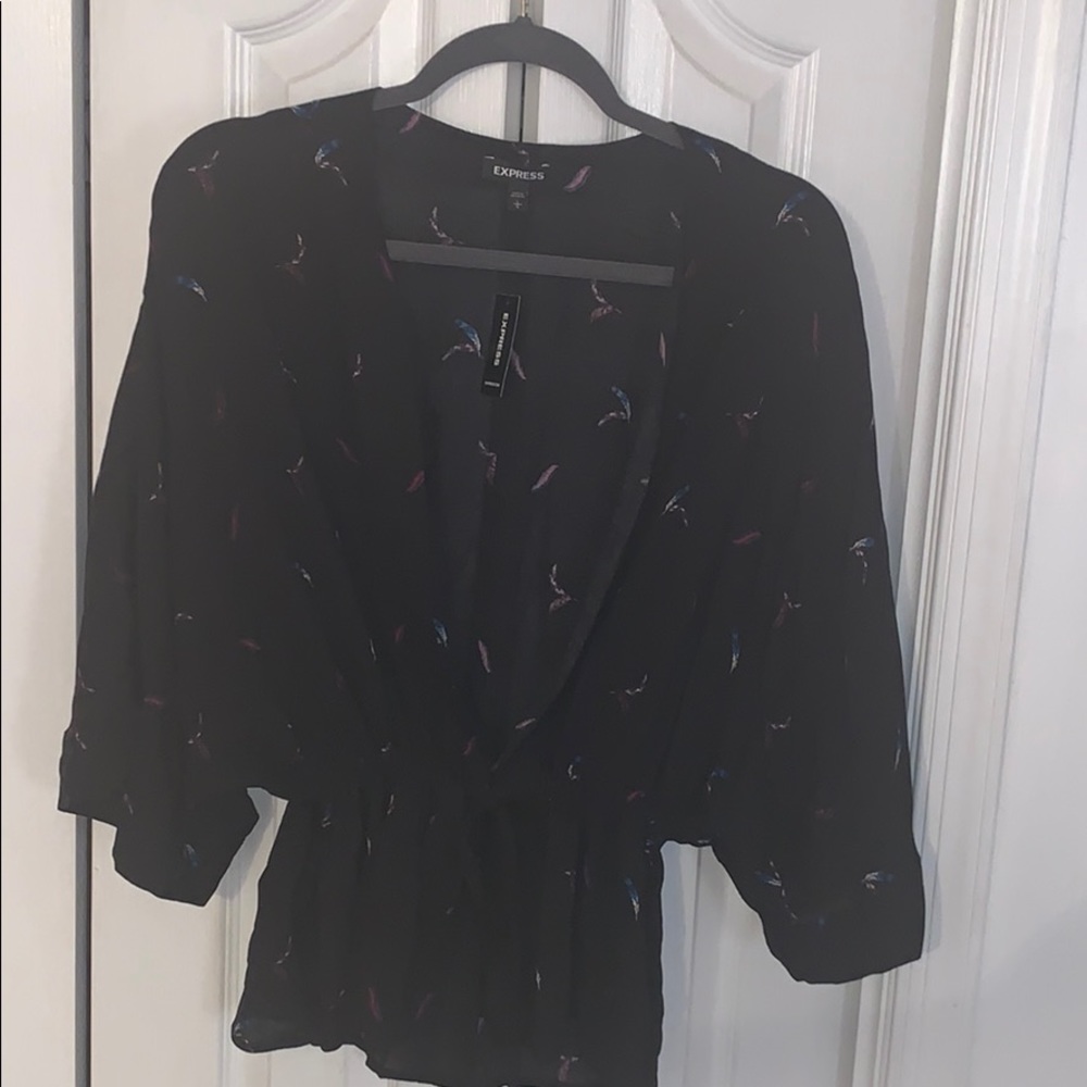NWT large express kimono